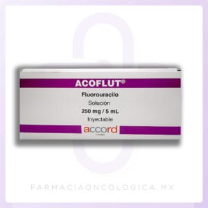 Acoflut Fluorouracilo 250mg/5mL solución inyectable. Accord. - Alta especialidad