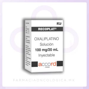 Recoplat Oxaliplatino 100mg/20mL solución inyectable. Accord. - Alta especialidad