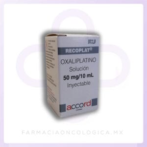 Recoplat Oxaliplatino 50mg/10mL solución inyectable. Accord. -Alta especialidad