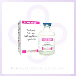 Acoexcel Paclitaxel 300mg/50ml solución inyectable. Accord