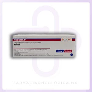 Pelgraz Pegfilgastrim 6mg/0.6ml solución inyectable. Accord