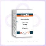 Niman Temozolomida 100 mg frasco con 5 cápsulas. Accord. - Alta especialidad