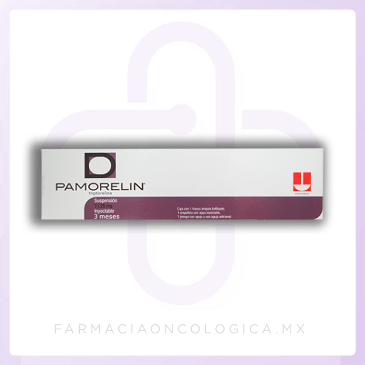 Pamorelin Triptorelina 11.25mg suspensión inyectable. Asofarma. - Alta especialidad.
