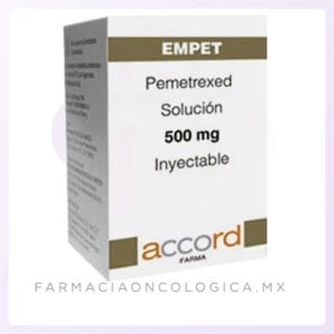 Empet Pemetrexed 500mg Solución inyectable Accord