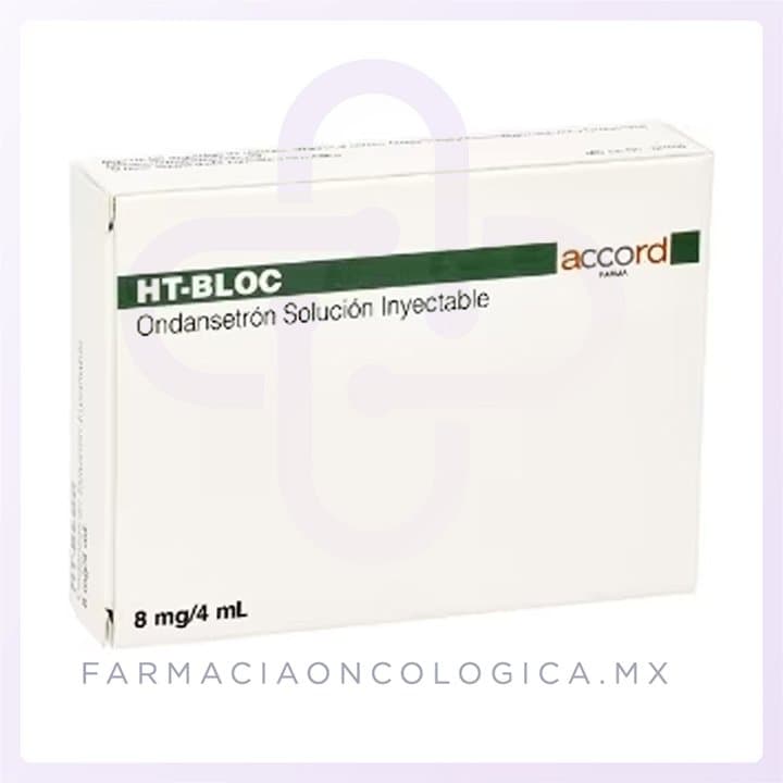 HT-Bloc 8mg/4mL caja con 3 frascos ámpulas inyectable Accord
