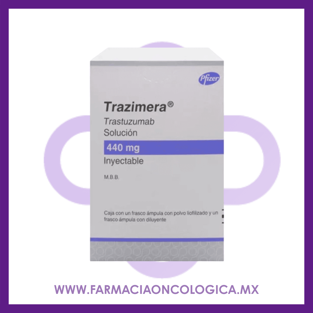 Trazimera 440 mg Trastuzumab solución inyectable. Pfizer.