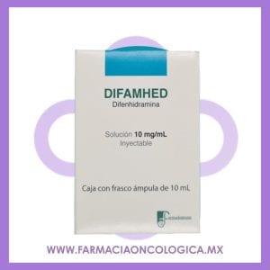 Difamhed Difenhidramina 10 Mg Solución Inyectable