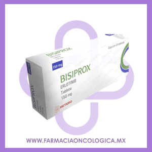Bisiprox Erlotinib 150 mg Hetero. Medicamento Oncológico
