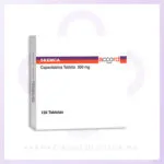 Skemca Capecitabina 500mg caja con 120 tabletas. Accord. - Alta especialidad