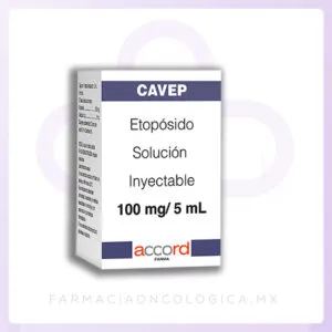 Cavep Etoposido 100mg/5mL solución inyectable.Accord