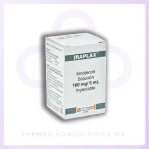Iraplax Irinotecan 100mg/5ml solución inyectable. Accord