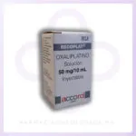 Recoplat Oxaliplatino 50mg/10mL solución inyectable. Accord. -Alta especialidad