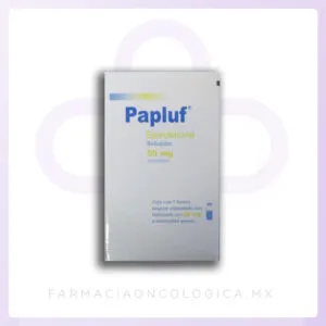 Papluf Epirubicina 50mg solución inyectable. Ulsa Tech
