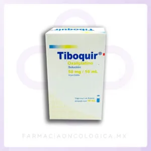Tiboquir Oxaliplatino 50mg/10mL solución inyectable. Ulsa Tech.