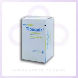 Tiboquir Oxaliplatino 100mg/20mL solución inyectable. Ulsa Tech.