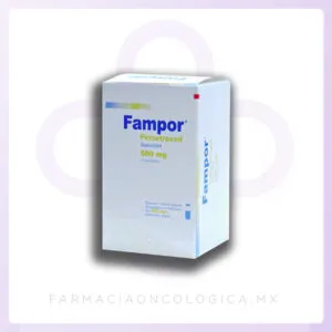 Fampor Pemetrexed 500mg solución inyectable. Ulsa Tech