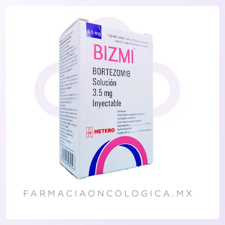 Bizmi Bortezomib 3.5Mg solución inyectable. Hetero