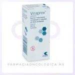 Viraprex 500mg Ganciclovir 500mg solución inyectable. Kener