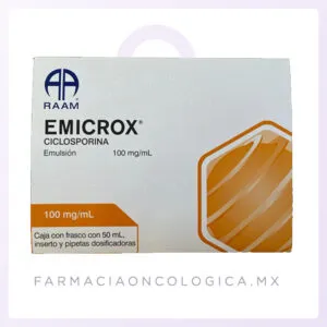 Emicrox Ciclosporina emulsión 10g/100mL
