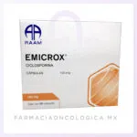 Emicrox – Ciclosporina 100 mg – Cápsulas blandas – RAAM