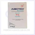 Zumotrex Metotrexato 50Mg caja con 1 frasco ámpula. Zurich
