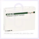 HT-Bloc 8mg/4mL  caja con 3 frascos ámpulas inyectable Accord