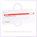 Letz 2.5 mg – Letrozol Caja con 30 tabletas