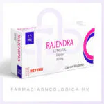 Rajendra Letrozol 2.5 mg – Caja con 30 tabletas