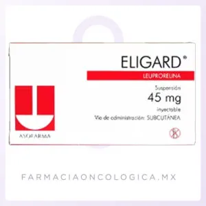 Eligard 45mg - Leuprorelina 45Mg caja con 2 jeringas prellenadas. Asofarma