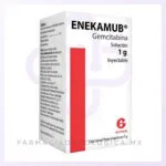 Enekamub 1g Gemcitabina solución inyectable. Glenmark