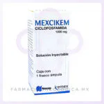 Mexcikem Ciclofosfamida 1g caja con 1 frasco ámpula - Novag