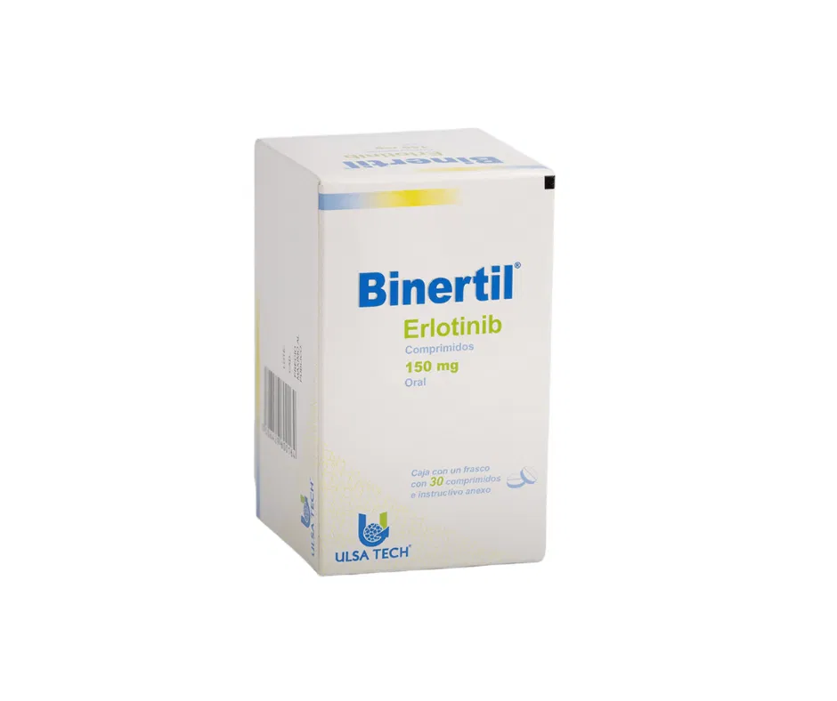 Binertil Erlotinib 150 mg Caja con 30 comprimidos Ulsa Tech