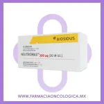 Neutromax Filgrastim 300mcg caja con 5 jeringa prellenada