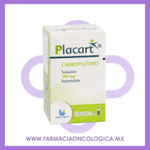 Placart Carboplatino 150mg/15mL Solucion inyectable. Ulsa Tech.