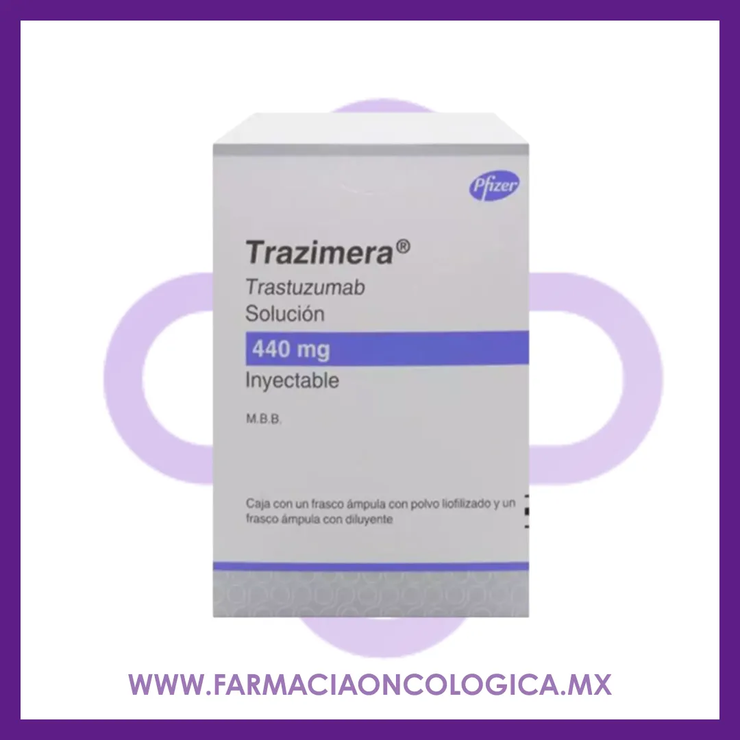 Trazimera 440 mg Trastuzumab solución inyectable. Pfizer.