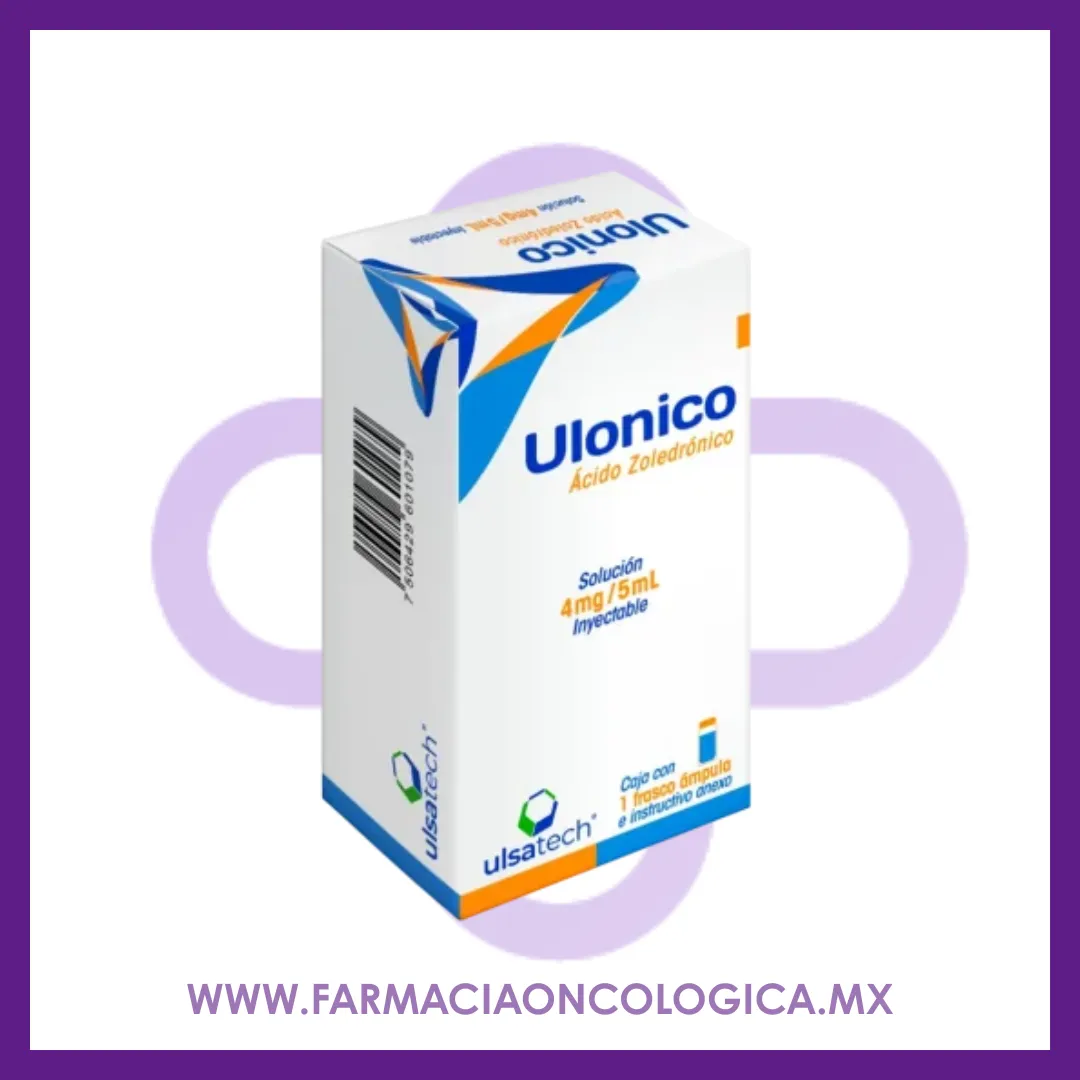 Ulonico 4 mg/5 mL – Ácido zoledrónico Solución inyectable