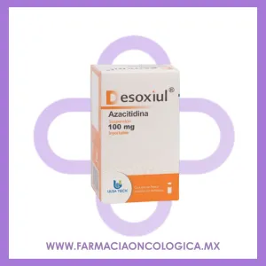 Desoxiul Azacitidina 100Mg caja con 1 frasco ámpula. Ulsa Tech
