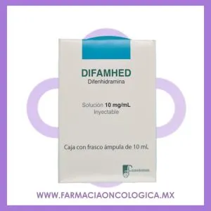 Difamhed Difenhidramina 10 Mg Solución Inyectable