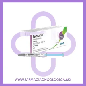Eporatio Epoetina Theta 30000U/1mL con una jeringa prellenada